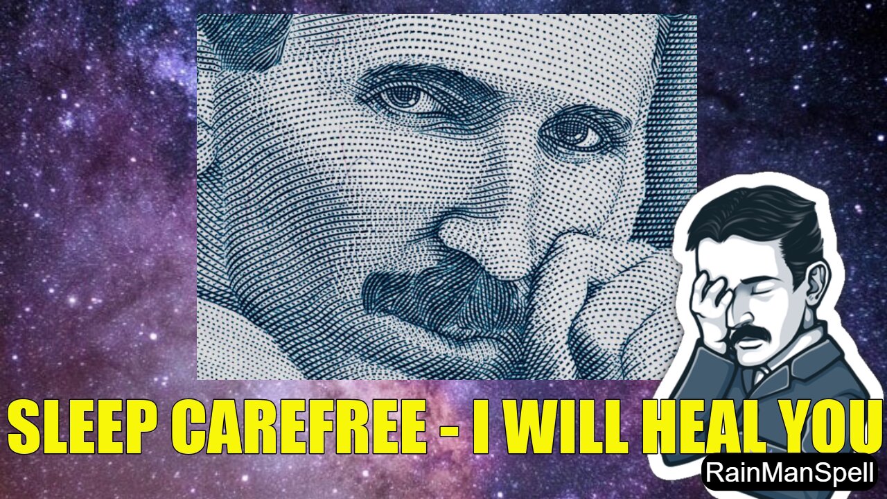 TALK WITH TESLA IN DREAMS - SLEEP HEALING FREQUENCY - MANIFEST MIRACLES - NIKOLA TESLA