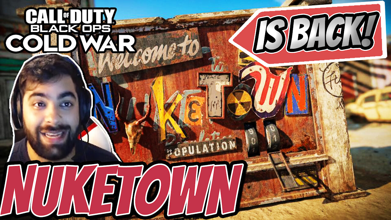 NUKETOWN IS BACK and it's SWEATY - Black Ops Cold War Nuketown 84 Gameplay and Impressions