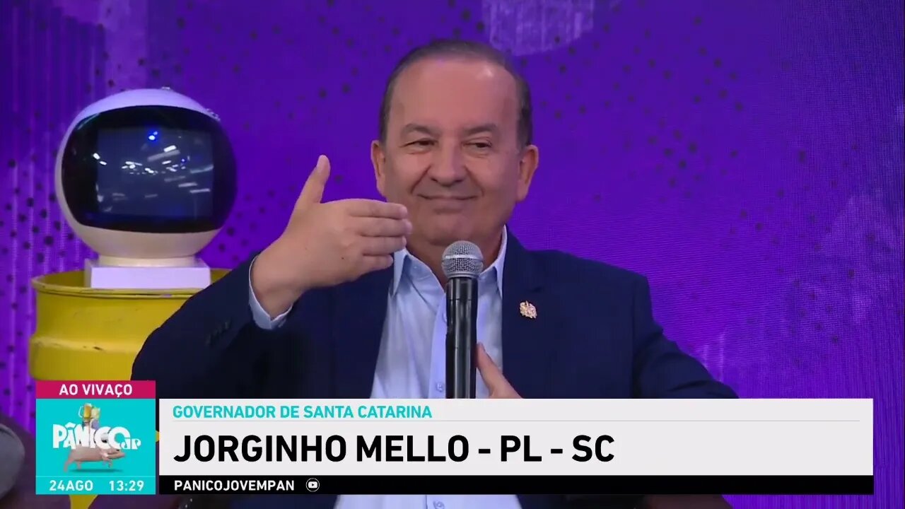 JORGINHO MELLO MANDA A REAL NO PÂNICO; CONFIRA NA ÍNTEGRA