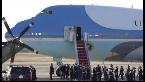 President Donald J. Trump. Departure at Joint Base Andrews