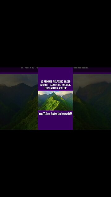 10 Minute Relaxing Sleep Music | Soothing Sounds for Falling Asleep