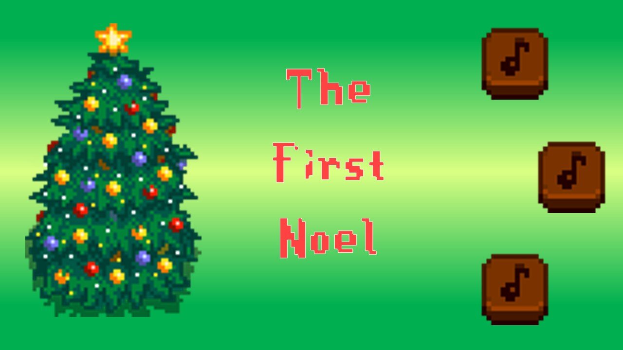 The First Noel on Flute Blocks - Stardew Valley