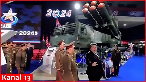 North Korean leader tours defense exhibition in Pyongyang