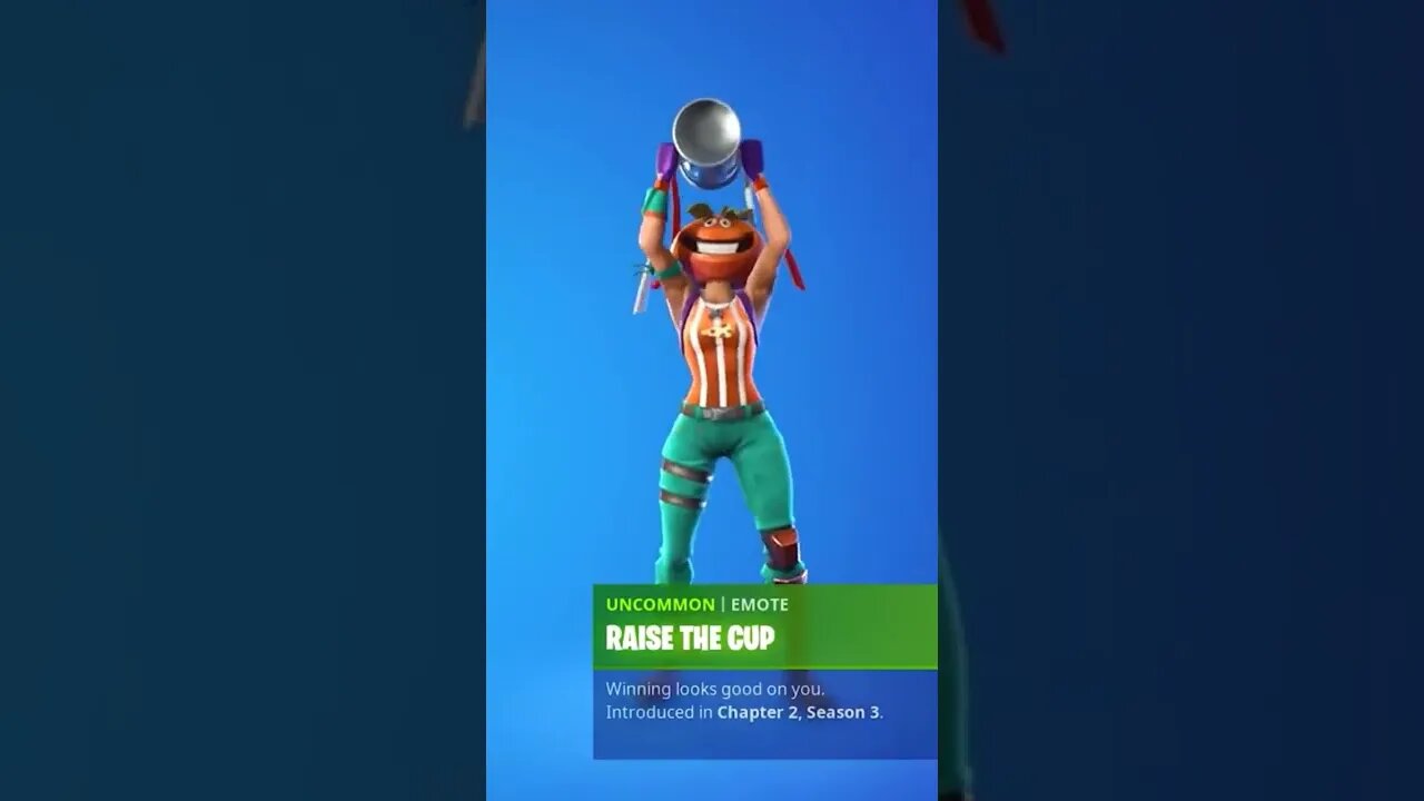 Fortnite Raise The Cup Emote