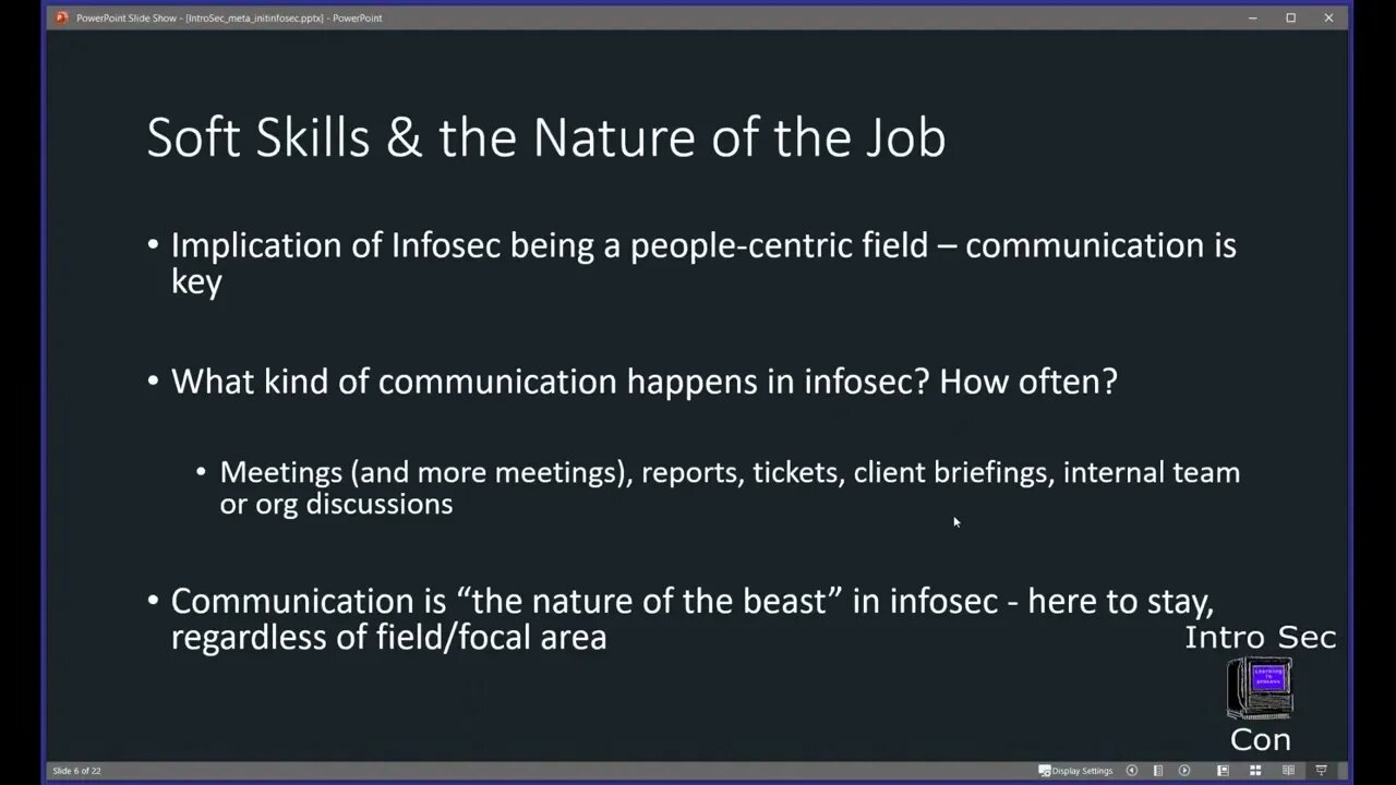 Collin meta nontechnical tips for enhancing an infosec career