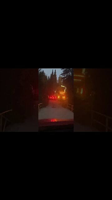 Early morning loading