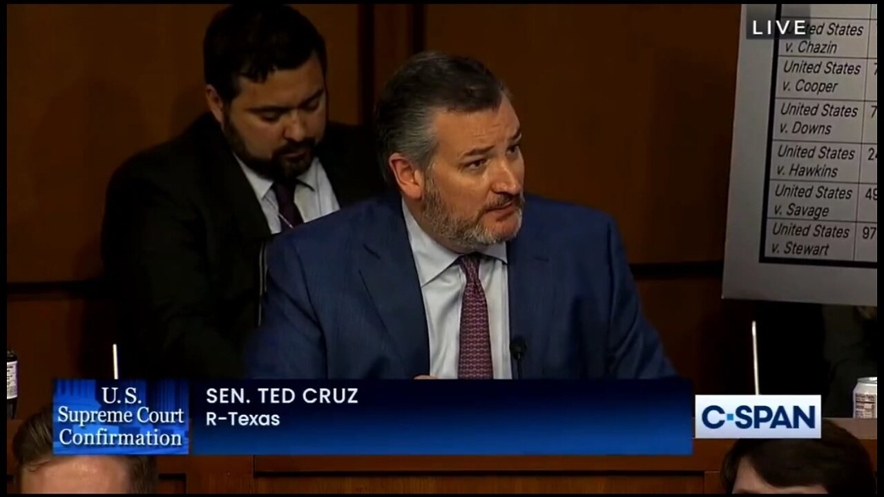 Dem Sen Durbin Interrupts Sen Cruz’s Questioning of Judge Jackson