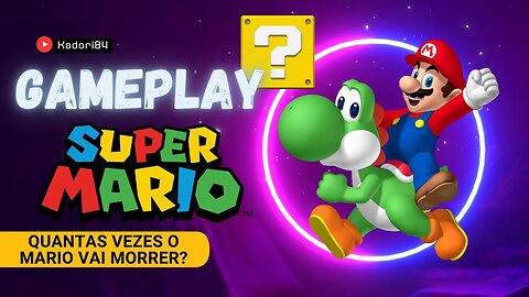 LIVE - GAMEPLAY DE MARIO - 500 inscritos!!