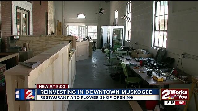 New resturant and flower shop opening in Muskogee