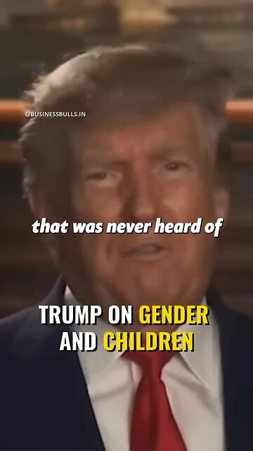 “No serious country should be telling their children that they were born the wrong gender.”