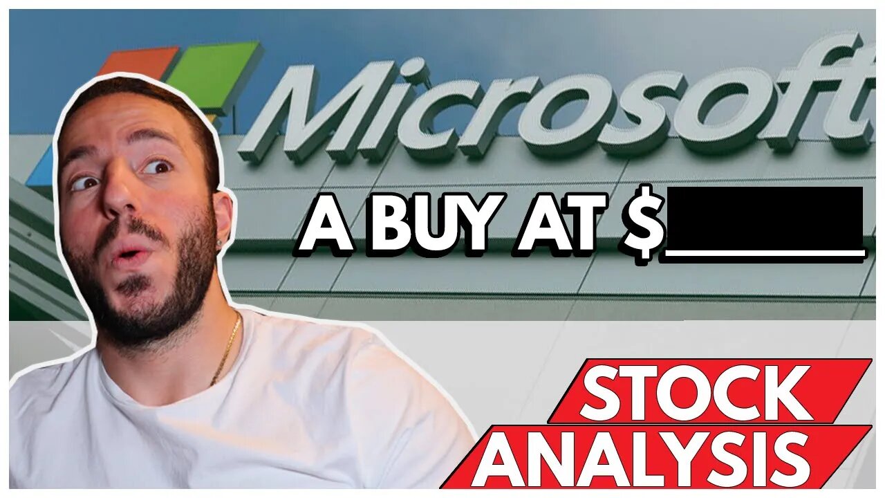 Buy MSFT at THIS Price | Microsoft stock analysis