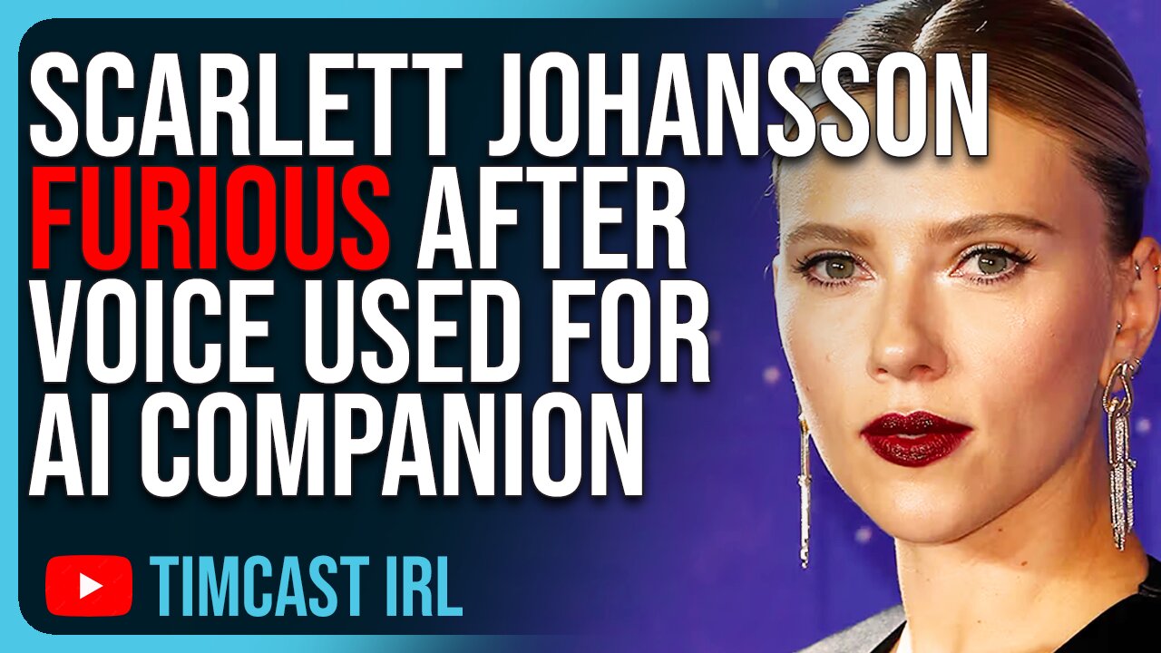 Scarlett Johansson FURIOUS After OpenAI Uses Her Voice For New AI Companion