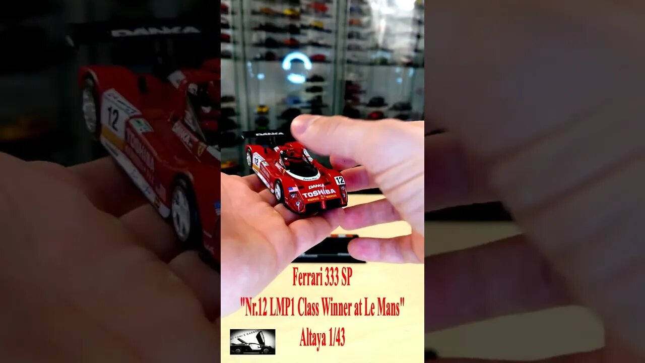 Ferrari 333 SP "Nr.12 LMP1 Class Winner at Le Mans" - Altaya 1/43