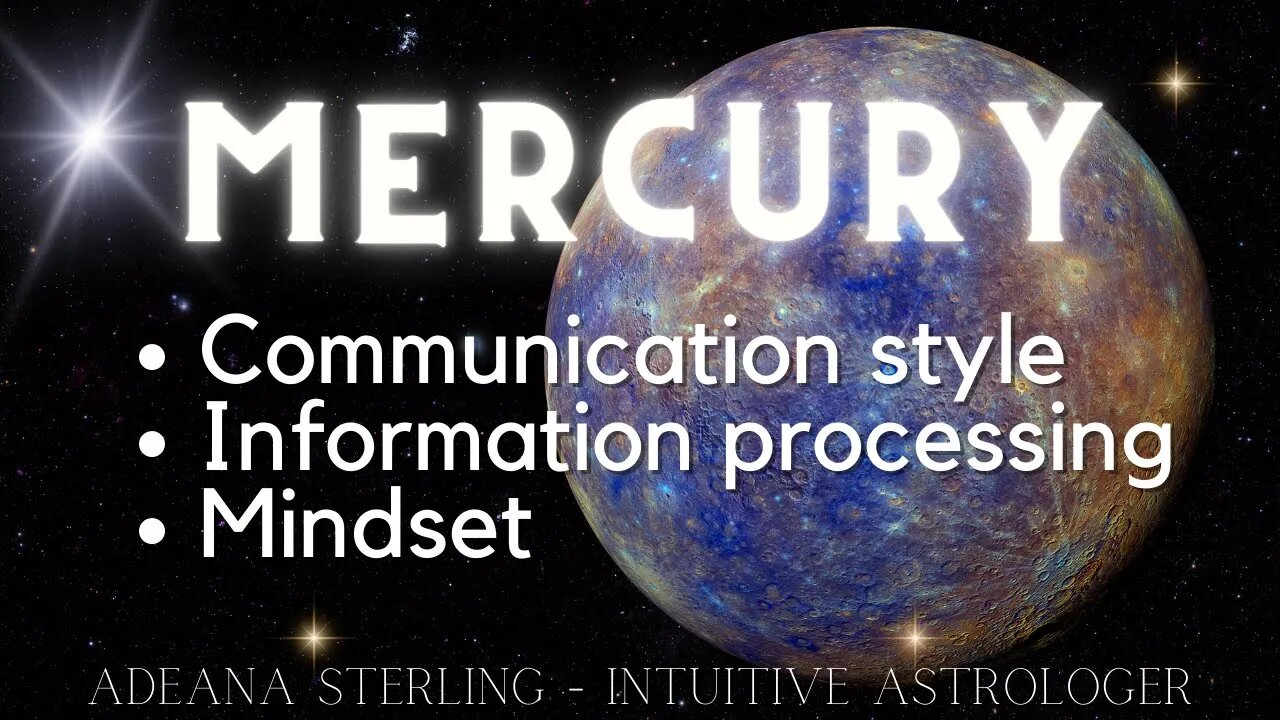 MERCURY in ALL 12 SIGNS - Astrology 101 Series - #astrology #mercury #allsigns