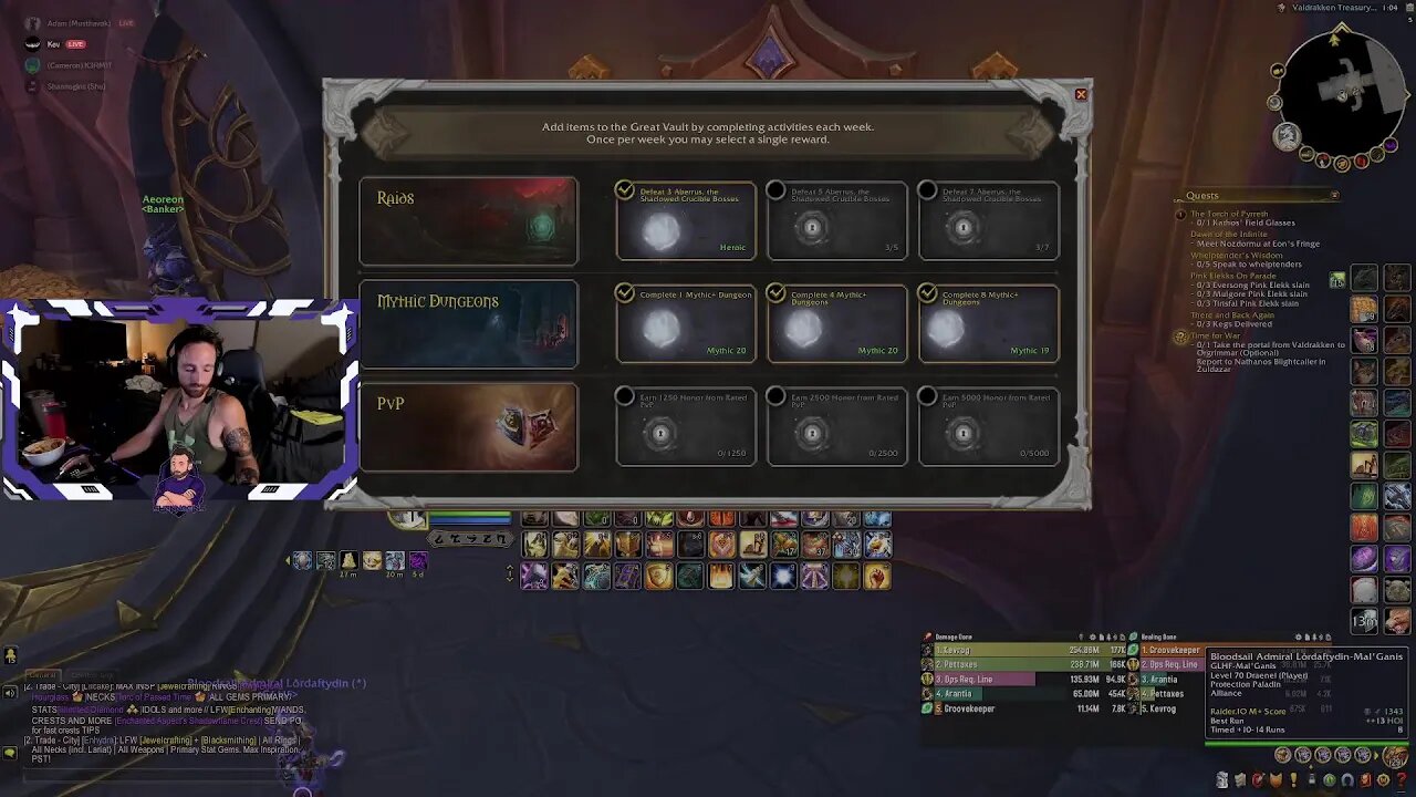 Running Random Keys With The Crew!