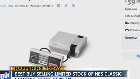 Best Buy to restock Nintendo NES Tuesday