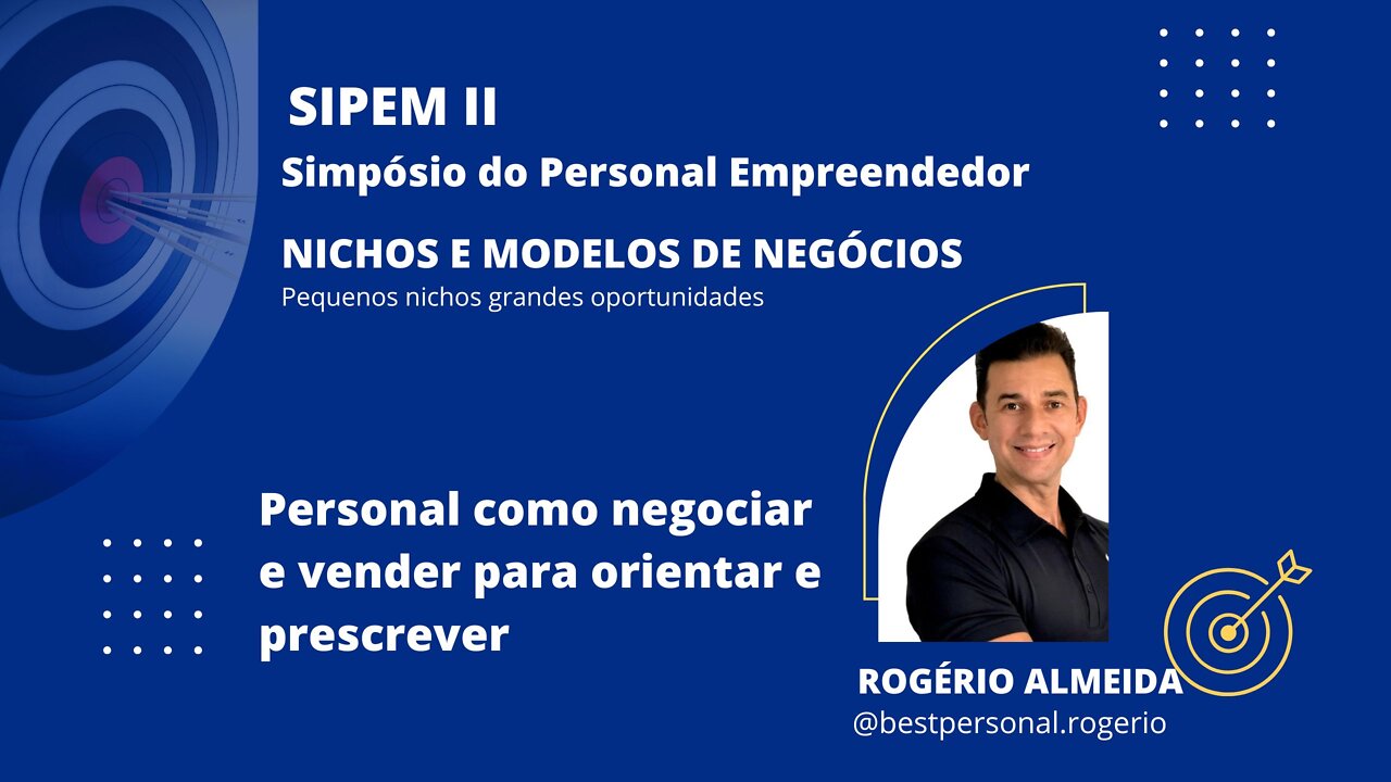 6 SIPEM II - Personal como negociar e vender para orientar e prescrever | Com Rogério Almeida