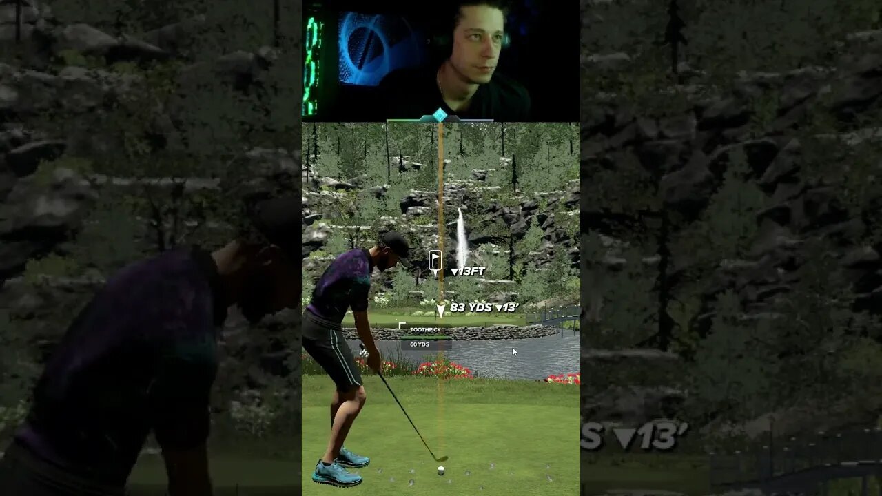 I did do that in PGA 2K23 ⛳ #pgatour #pga2k23