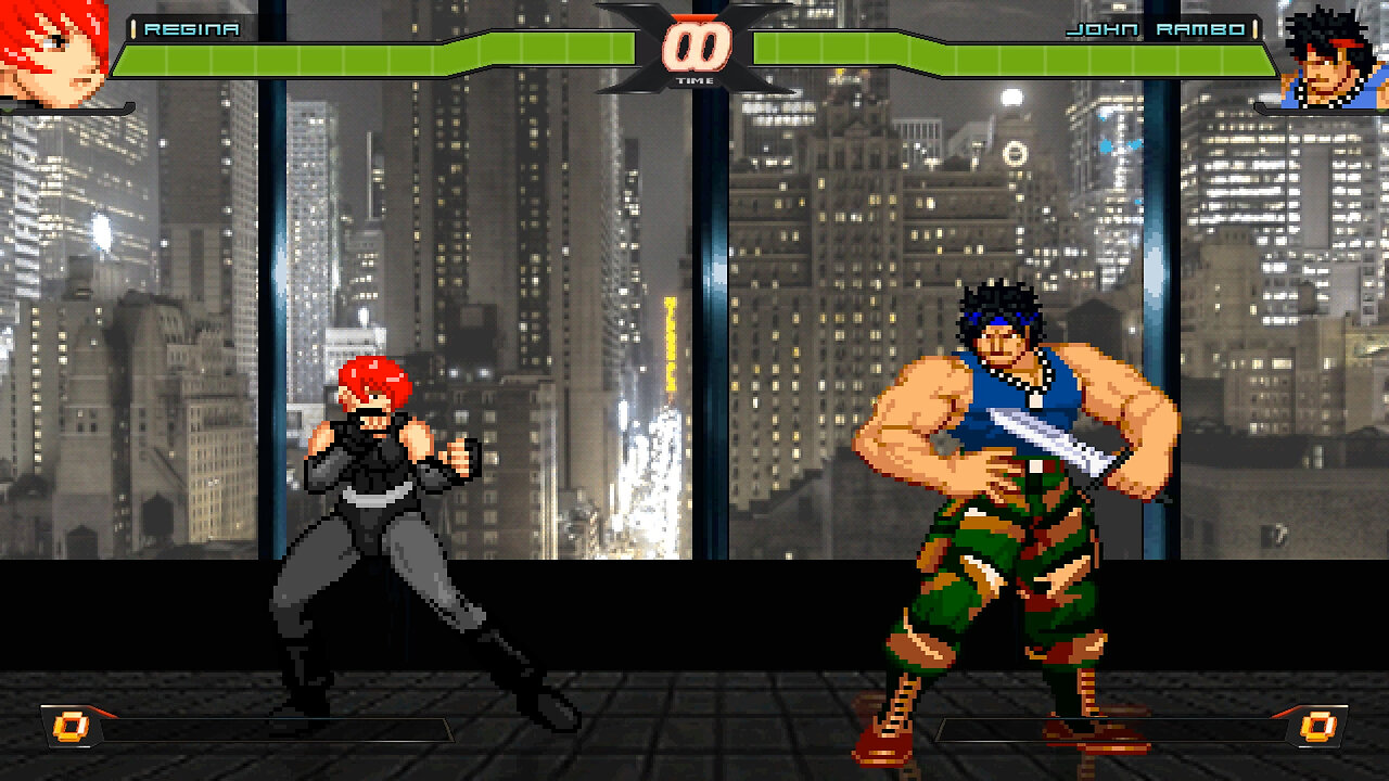 MUGEN - Regina vs. John Rambo - Download