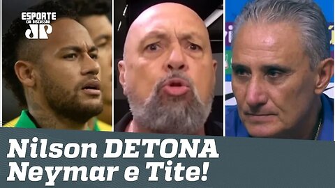 "É RIDÍCULO! PEDE PRA SAIR!" Nilson Cesar DÁ NO MEIO de Neymar e Tite após empate com Senegal!