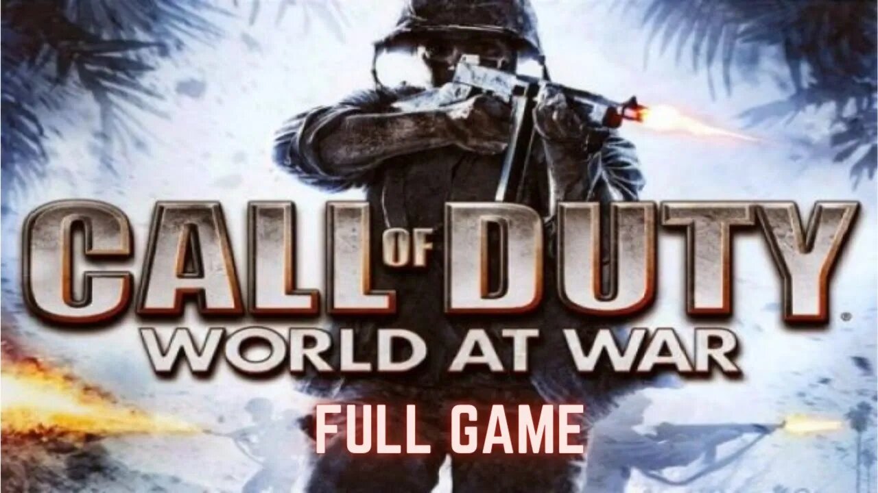 CALL OF DUTY WORLD AT WAR Full Game Walkthrough - No Commentary (HD 60FPS)