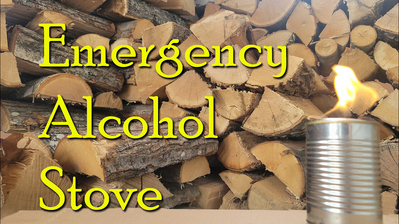 Make a Quick & Easy Alcohol Stove ~ Emergency Preparedness ~ Cooking or Heat