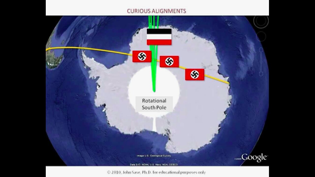 Nazi Antarctica BA SE 211- A Map to Their Secret Base?: Curious Alignments