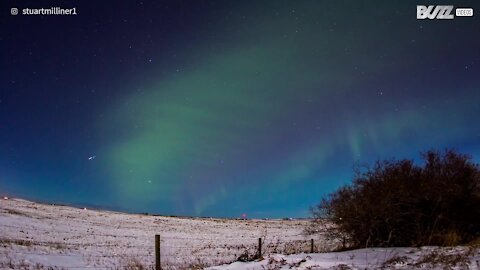 De superbes aurores boréales au Canada