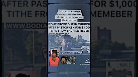 Fight Broke Out At Detroit Church After The Pastor Asked For $1k In Tithes