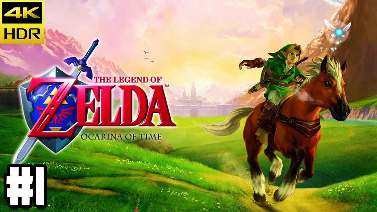 Zelda Ocarina of Time Gameplay Walkthrough Part 1