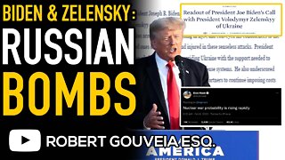 Biden and Zelensky PHONE CALL After Russian Missiles HIT Ukraine