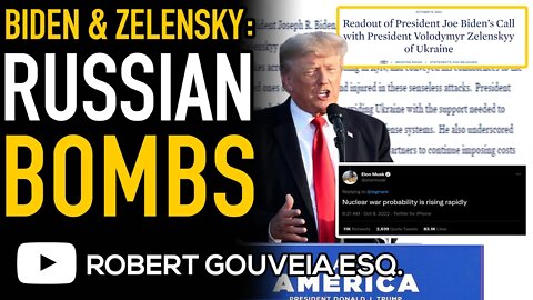 Biden and Zelensky PHONE CALL After Russian Missiles HIT Ukraine