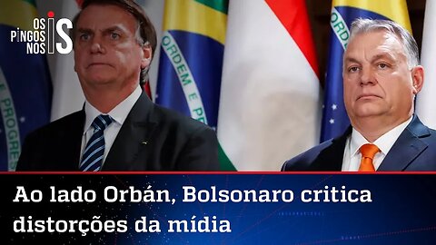 Bolsonaro discursa na Hungria, nação irmã em valores: Deus, Pátria, Família e Liberdade