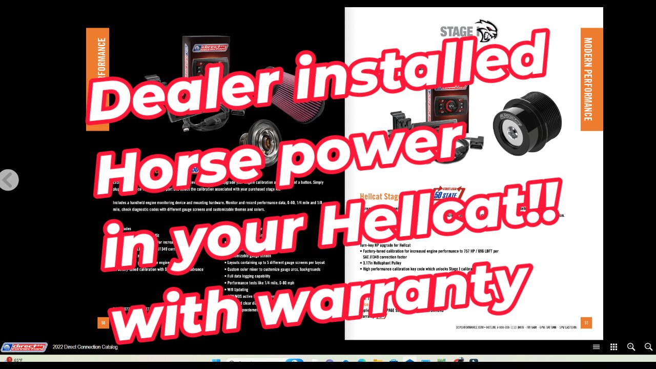 dealer installed Horse power in your Hellcat! I'll show you how