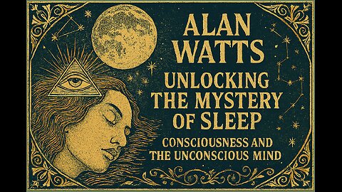 Alan Watts: Unlocking The Mystery of Sleep | Consciousness and The Unconscious Mind
