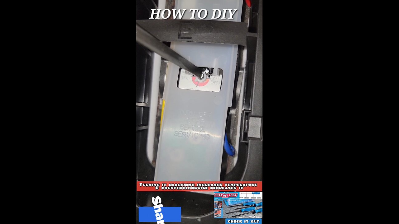 HOW TO Adjust the Temperature on a Hot Water Tank DIY