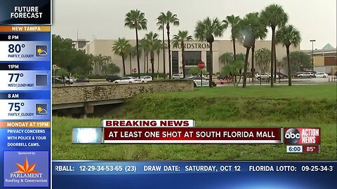 1 confirmed injured at Boca Raton mall after reports of shots fired, no suspect in custody