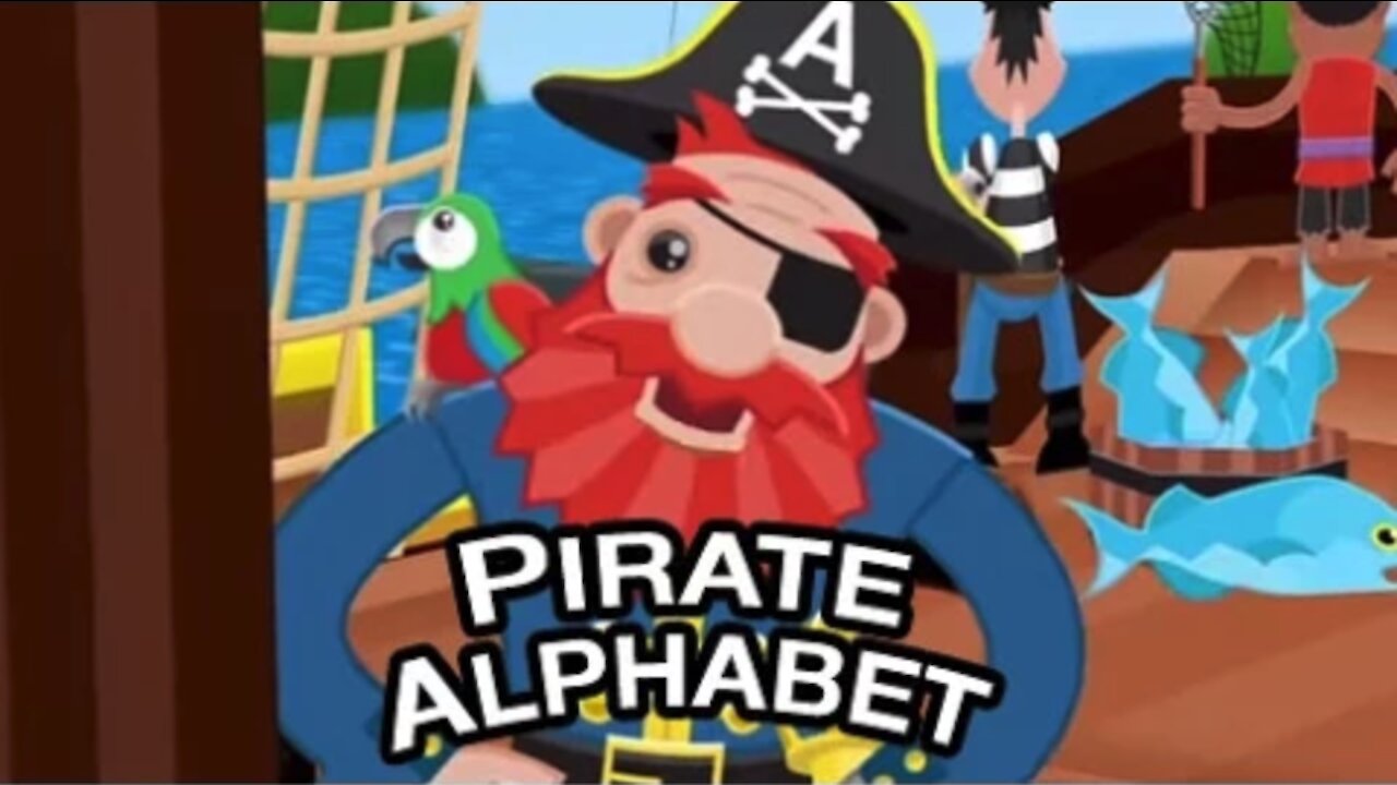 ABC Song - The Pirate Alphabet - Pirates for Kids