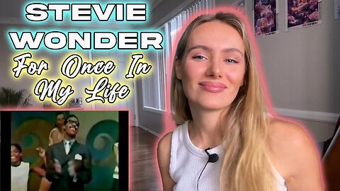 Steive Wonder-For Once In My Life! My First Time Hearing!!