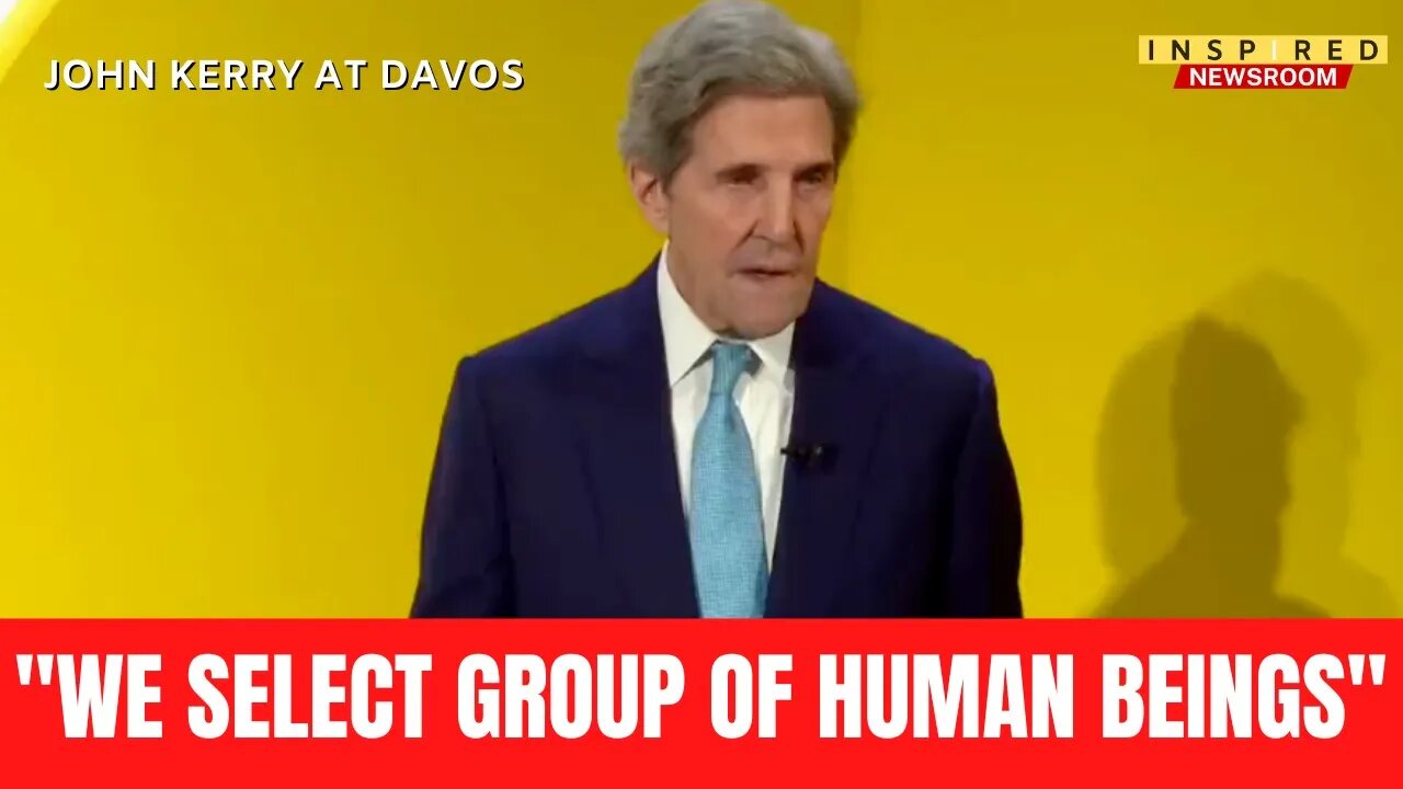 BREAKING: "It's Almost Extraterrestrial" | John Kerry At Davos 2023