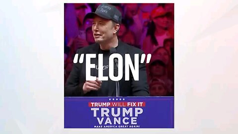 "ELON" TRUMP WILL FIX IT TRUMP VANCE