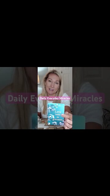 Daily Everyday miracles “Love holds no grievances” #acim #everydaymiracles