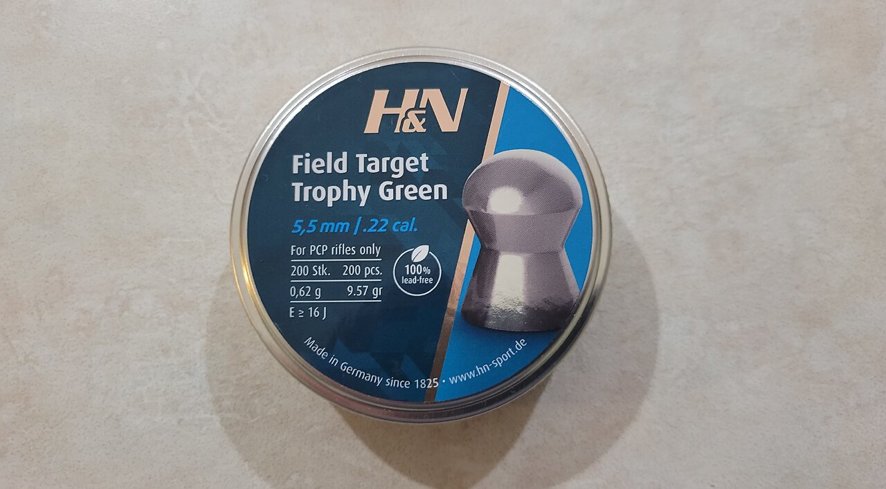 Testing H&N Green Pellets