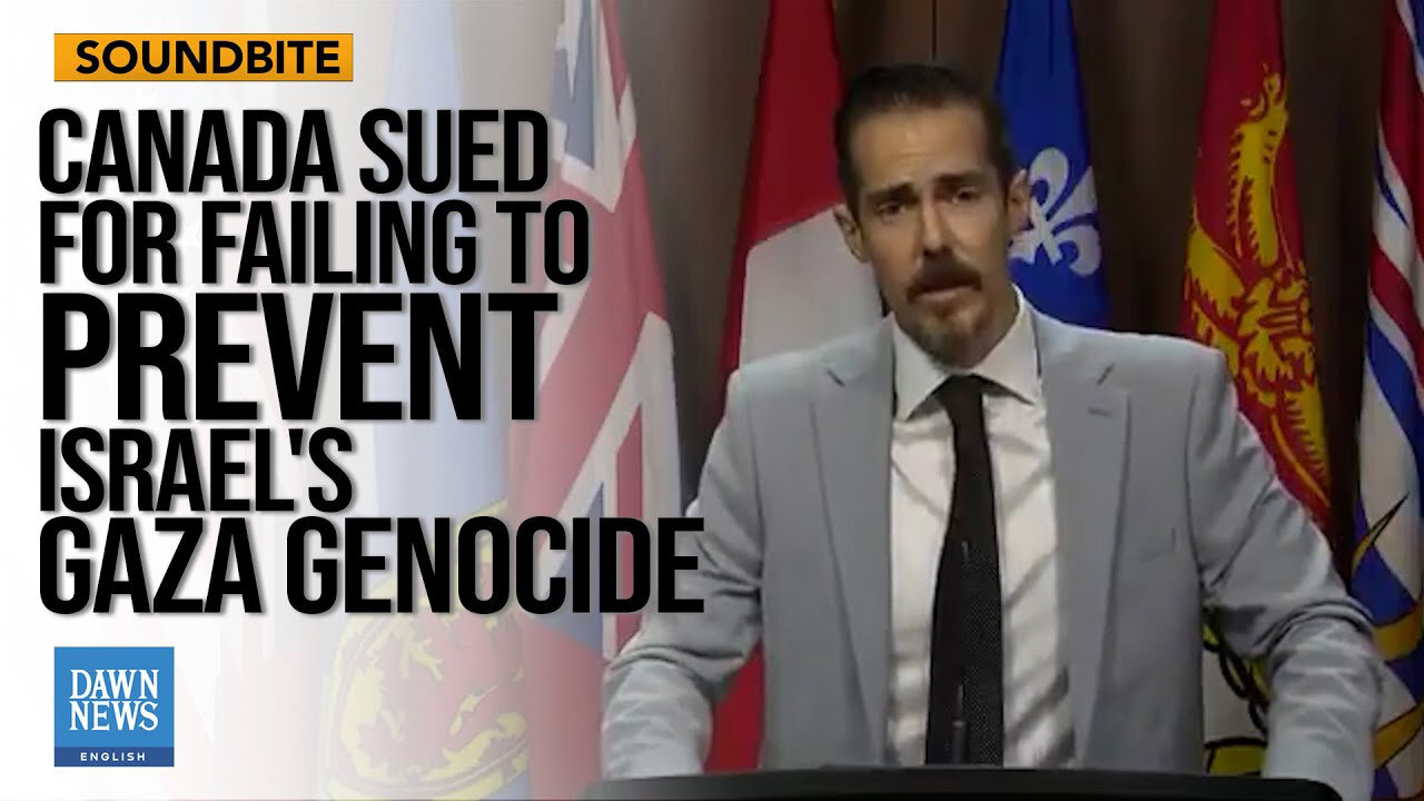 Lawyers File Historic Lawsuit Against Canada Over Israel's Gaza Genocide