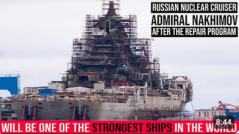 ⚓️🇷🇺 The Russian nuclear cruiser dmiral Nakhimov departure to sea has been postponed again