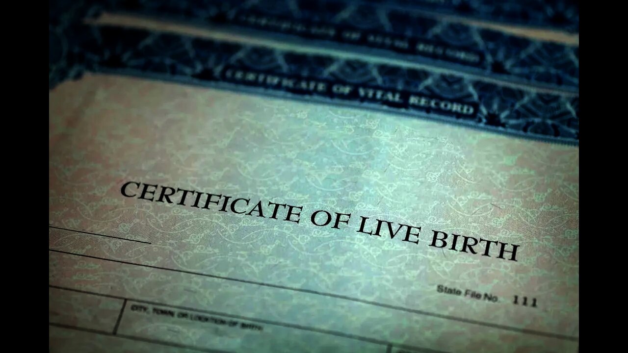 Why was Birth Certificates Really Created