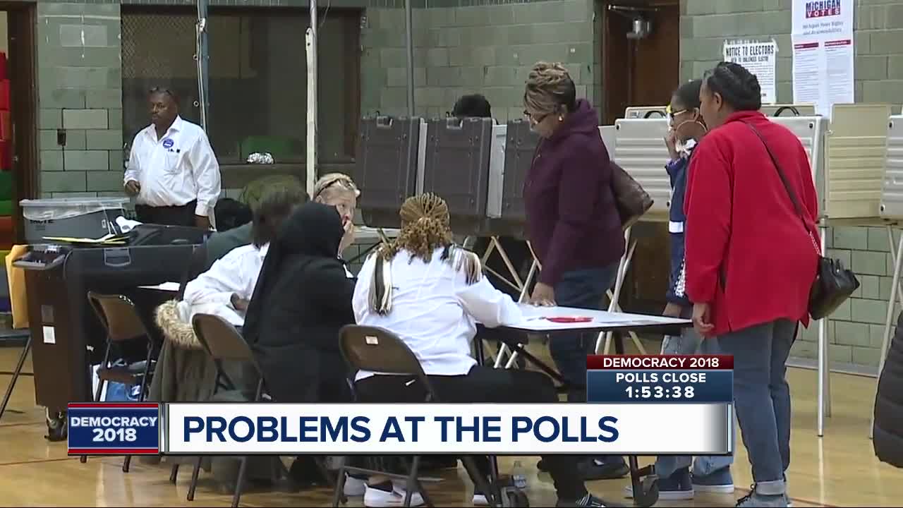 Voters experience major delays at precinct in Redford Township