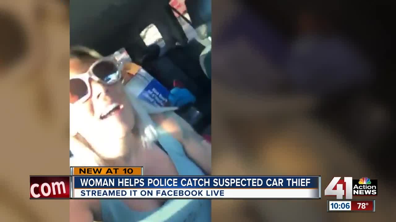 Theft victim recovers stolen car in Gladstone; suspect says she did not know it was stolen