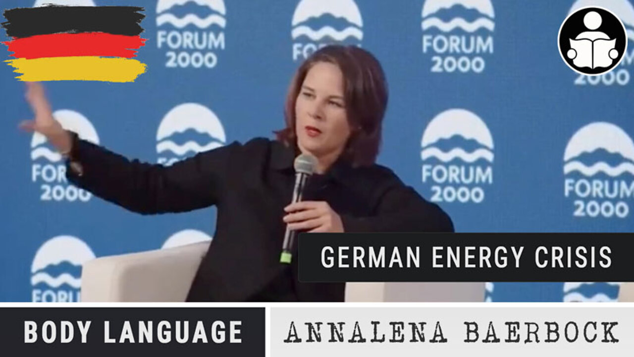 Body Language - German Foreign Minister, Annalena Baerbock