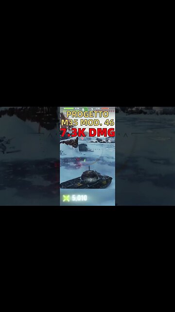 PROGETTO M35 MOD. 46 完美的意大利精華！ | 7 kills 7.3k dmg | world of tanks | @pewgun77